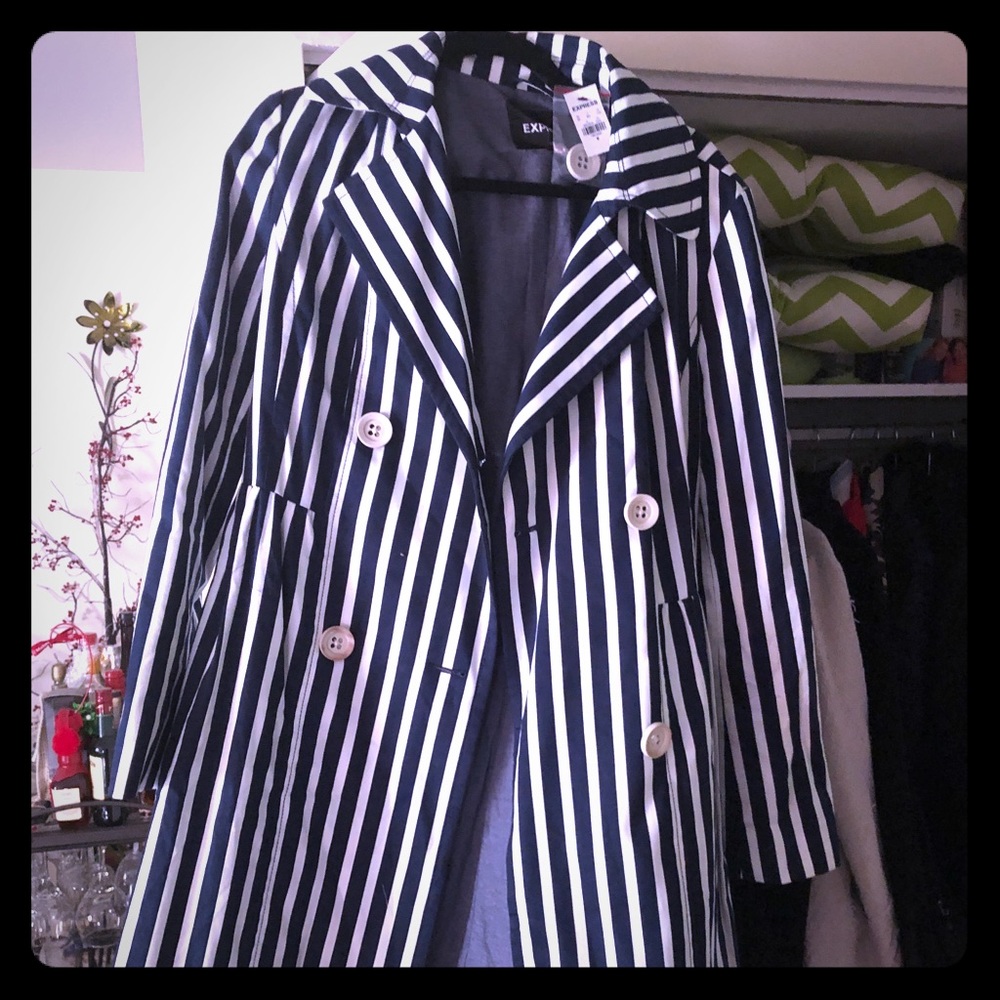 Express never been worn rain coat